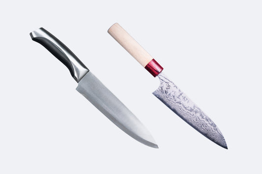 Was ist der Unterschied zwischen einem Japaner und einem deutschen Messer?