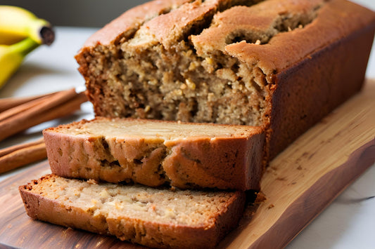 Feuchtes Bananenbrot mit Zimt