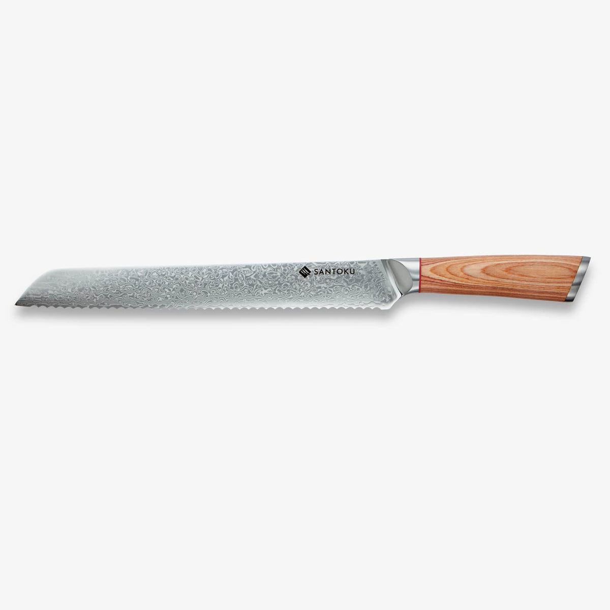 Haruta Ensemble de 10 couteaux de cuisine japonais en acier damas VG10 avec poignées et fourreaux en bois