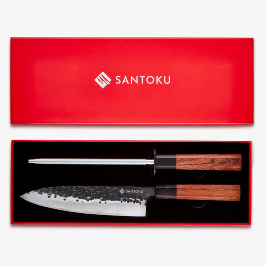 Minato Box Set Chef Messer & Stahlset